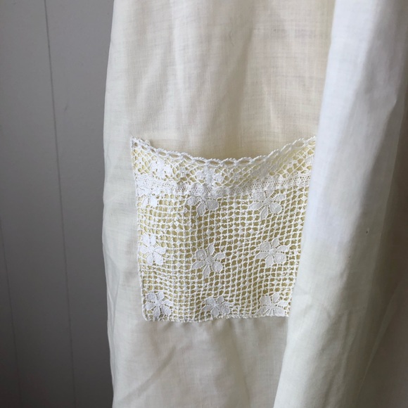 Pale Yellow House Dress - Picture 3 of 7